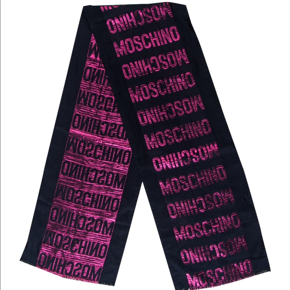 Moschino Woven Logo Scarf🧣